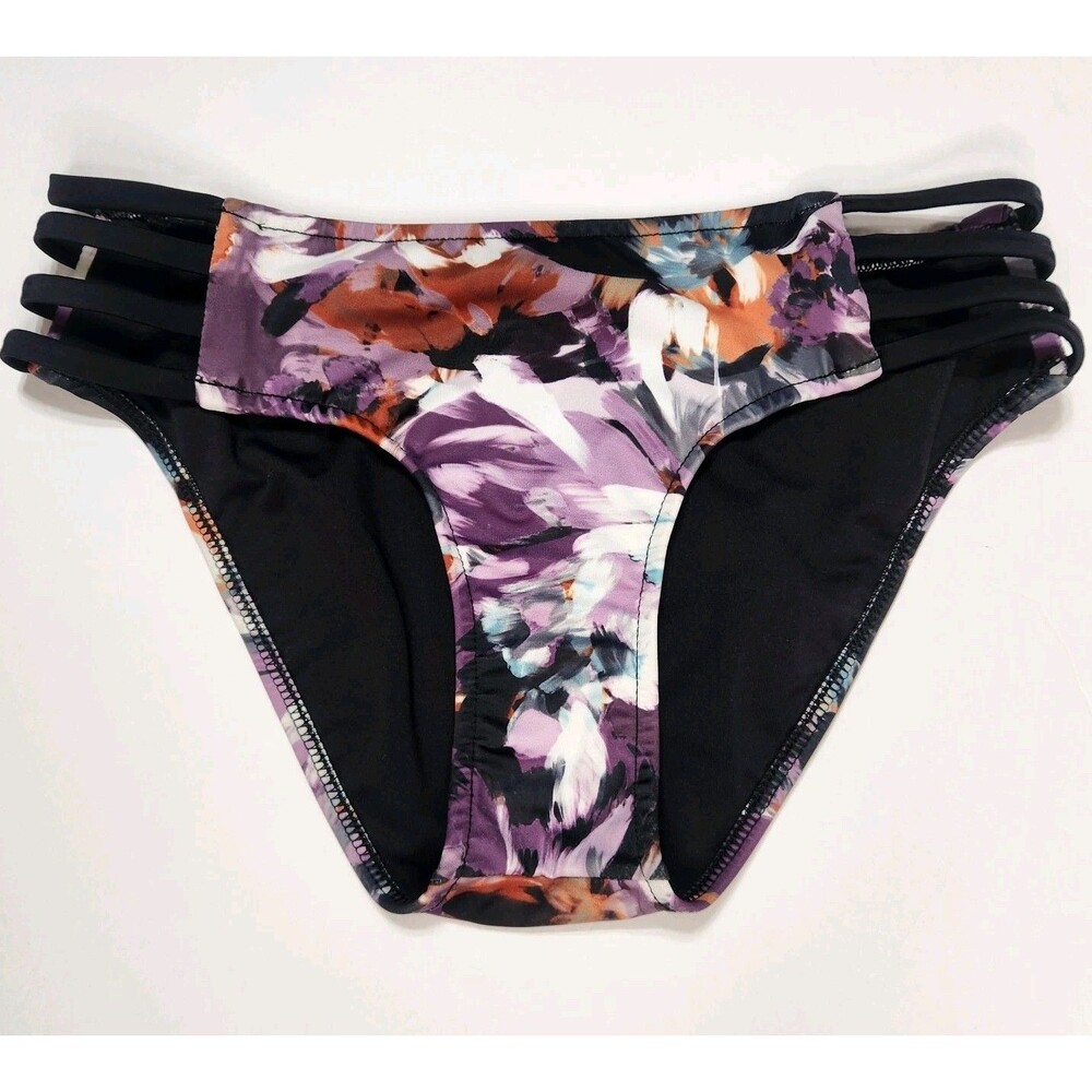 Venus Bikini Bottom Swimsuit Size 4 Abstract Paint Style Bathing Suit Resort